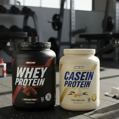 high-protein dairy foods including whey and casein protein